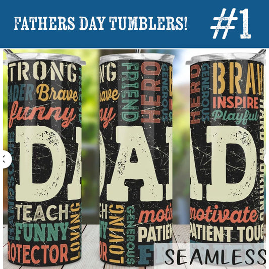 Father's Day Tumbler - You Pick