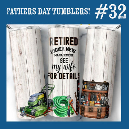 Father's Day Tumbler - You Pick