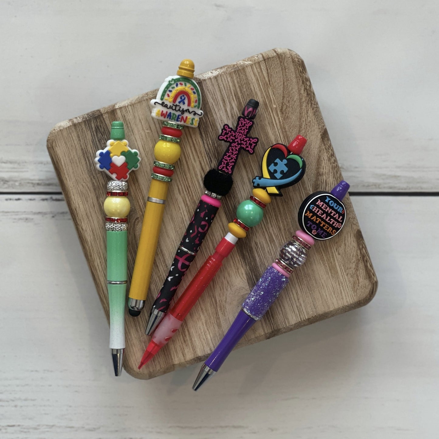 Beaded Pens -AWARENESS/CAUSES